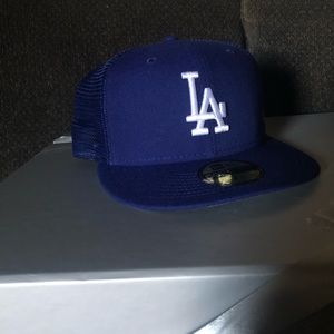 LA Dodgers classic trucker royal hat (size 7 3/8)